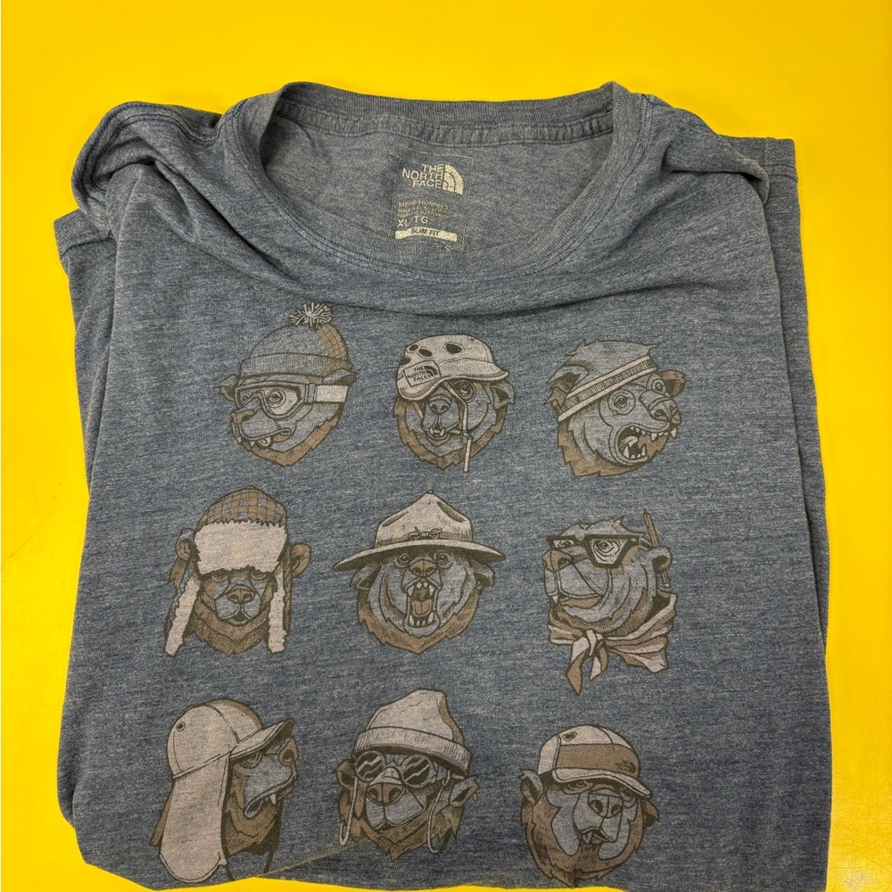 The North Face Blue Short Sleeve Tee